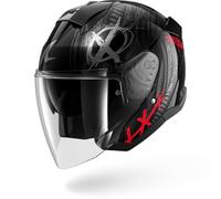 SHARK, Casco Moto Jet SKWAL JET SHIEVER Black Anthracite Red KAR, S