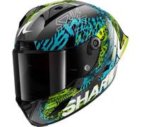 SHARK Cascos Aeron GP FIM Speed-Vib Carbon / Blue / Green M