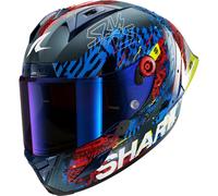 SHARK Cascos Aeron GP FIM Speed-Vib Carbon / Blue / Red S