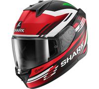SHARK Cascos D-Skwal 3 Firstlap Matt Black / Red / Green XXL