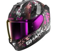 SHARK Cascos Skwal i3 Hellcat MAT Black / Chrom / Violet L