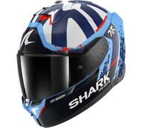 SHARK, Casco Moto Integral SKWAL i3 REPLICA RAUL FERNANDEZ Black Blue White BBW, L