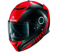 SHARK Cascos Spartan Carbon 1.2 Carbon Skin Carbon / Red / Red M