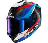 SHARK, Casco Moto Integral SPARTAN GT PRO CARBON GUINTOLI Carbon Blue Red DBR, XS