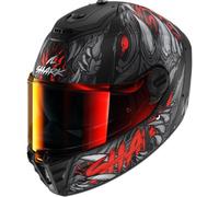 Casco Integral Shark Spartan RS Shaytan Negro/Antracita/RojoXS Negro,Antracita,Rojo