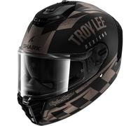 SHARK Cascos Spartan RS Troy Lee Designs Black / Anthracite / Silver S
