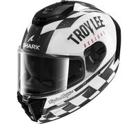 SHARK Cascos Spartan RS Troy Lee Designs RaceShop White / Black / Red M