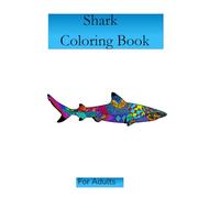 Shark Coloring Book For Adults
