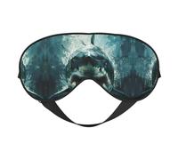 Shark Cum Eye Mask - Máscara unisex para dormir sin presión ocular, cubierta suave para ojos para viajes