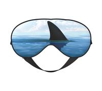 Shark Cum Printing Rest Sleep - Máscara de ojos suave para el hogar y camping, bloquea la luz, cómoda para la mayoría de los usuarios