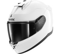 Shark D-Skwal 3 Blank Casco, blanco, tamaño M para Hombres