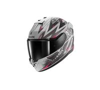 Shark D-SKWAL 3 Blast-R Casco Integral (Plateado/Morado/Rosa) Talla: XS (53)