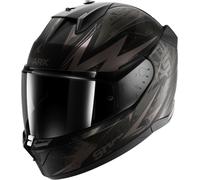 Shark D-Skwal 3 Blast-R, casco integral XL male Mate Negro/Bronce