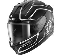Shark D-Skwal 3 Drone Casco, negro-blanco, tamaño M para Hombres