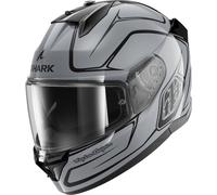 Shark D-Skwal 3 Drone Casco, negro-plata, tamaño 2XL para Hombres