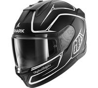 Shark D-Skwal 3 Drone Casco, negro-blanco, tamaño M para Hombres