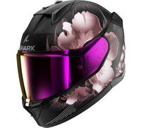 Shark D-Skwal 3 Mayfer, casco integral M male Mate Negro/Violeta/Oro