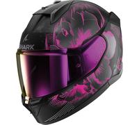 Shark D-Skwal 3 Mayfer Casco, negro-lila, tamaño S para Hombres