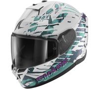 SHARK Casco integral D-Skwal 3 Reptaia Blanco Cameleon XS para hombres
