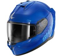 Shark D-Skwal 3 SP Lyne, casco integral S female Azul/Plata/Azul Claro