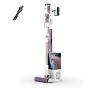 Shark Detect Clean & Empty Aspiradora sin cable y sin bolsa, tecnología Dirt Detect y base de autovaciado de 2 l, 60 min. de autonomía, Anti Hair Wrap y boquilla estrecha y cepillo, blanco, IW3612EU