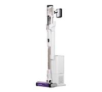 Shark Detect Pro Aspiradora sin cable, 60 min autonomía, sistema de vaciado automático (2 litros de capacidad), ligera y flexible, Anti Hair Wrap, boquilla estrecha, blanco/bronce, IW3611EU