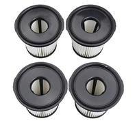 Shark Detect Pro - Filtro de repuesto para aspiradora, 4 unidades, lavable, estilo HEPA, filtro de polvo y partículas para IW3611DE/IW3611EU/IW1611DE/IW1611EU/BU1120EU, blanco y negro