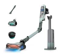 Shark Detect Speed Clean & Empty Pet Pro Aspiradora sin Cable Potente, Reverse Clean, 60 Minutos de autonomía, Base de Carga autovaciable y Accesorio para Mascotas, Salvia escarchada, IA3243EUT