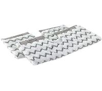 Shark DIRTGRIP2EU Dirt Grip Almohadillas para Klik ‘n’ Flip mopas a Vapor [Paquete de 2], Plastic, White