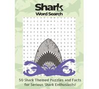 Shark Enthusiast Word Search Book