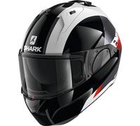 Shark Evo-ES Endless Casco, Negro/Blanco, Talla XS (53/54)
