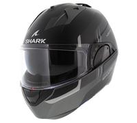 Shark EVO ES Kryd Matt Negro Plata