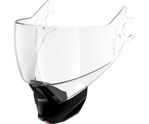 Shark Evojet Conjunto de cortinas de mentón de visera, negro-transparente para Hombres