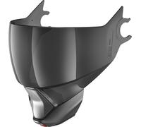 Shark Evojet Juego de visera y cortina de barbilla, gris-plata para Hombres