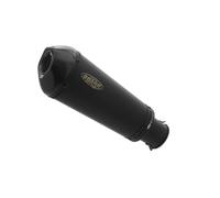 SHARK EXHAUST DSX-7 recubierto de acero inoxidable/negro mate de carbono, negro