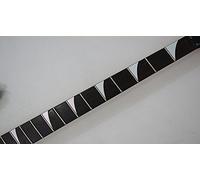 Shark Fin I Fret Markers Stickers Inlay For Guitars & Bass Pegatinas Guitarra (plata)