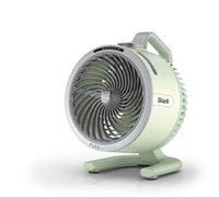 Shark FlexBreeze HydroGo, potente ventilador silencioso portátil con nebulización, para interior y exterior, con o sin cable, pequeño y ligero, 5 ajustes de velocidad, Menta FA050EUGN