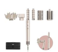 Shark FlexStyle, Secador de Pelo y Moldeador 5 en 1, Champagne, HD446SLEU