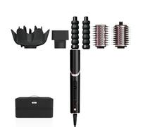 Shark FlexStyle Secador y Moldeador de Pelo 5 en 1 - Rizador Automático, Cepillos, Concentrador y Difusor - Peinado sin Daño por Calor - Negro y Oro Rosa, HD446EU