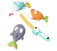 Shark Floating Water Toy, Funny Shower Accessory, Portable Educational Play, Colorful Design, Ideal para niños, niñas, Preschool Learning, Bath Time Fun, 9,13 x 5,2 x 3,23 pulgadas