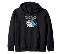 Shark Game Don't Look At The Shark Funny Shark Sudadera con Capucha