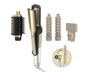 Shark Glam, Multi-Styler 4 en 1, Ondas y Rizos Lisos y Elegantes, Plancha | Con Rizadores de Envoltura Automática, Difusor, Concentrador Turbo, Cepillo de Aire, Plancha de Pelo