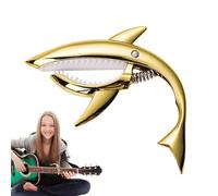 Shark Guitar Capo, Metal Guitar Clip, Cool Guitar Capo, Light Capo, Acoustic Guitar Capo, Folk Guitar Capo, Electric Guitar Capo, Ukelele Jefe, Guitar Capo for Beginners, Shark Design Guitar