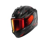 Casco Integral Shark D-Skwal 3 Blast R Mat Negro Mate/Antracita/RojoXS Negro Mate,Antracita,Rojo