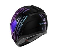 Casco Integral Shark Ridill 2 Assya Mat Negro/Negro brillanteM Negro,Negro brillante