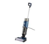 Shark HydroVac Aspiradora Mopa con Cable de 7,6m, en Seco y Húmedo, Azul | Aspira y Friega Suelos, Cepillo Multisuperficie Antimicrobiano para Eliminar Olores, Autolimpieza - WD100EU
