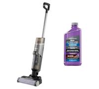 Shark HydroVac Aspiradora mopa sin Cable, aspira y friega Suelos, con Cepillo multisuperficie Giratorio Antimicrobiano para Eliminar olores, Limpia en seco y húmedo, Modo autolimpieza, Gris WD210EUCP