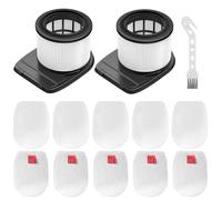 Shark IZ300UKT - Filtros para aspiradora inalámbrica IZ300 e IZ320 Hoover, 2 HEPA, 5 filtros de fieltro y 5 filtros de espuma