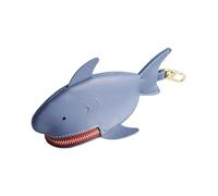 Shark Keychain Holder, Cute Animal Zipper Pouch, Small Cosmetic Items Organizer, Travel-Friendly Keychain Case, 3.74x2.95 Inches Decorative Animal Key Pouch For Women, Cosmetic Storage