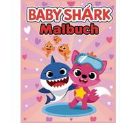 Shark Malbuch: JUMBO Drawing Pages 8-12 Of Characters for Kids Ages 4-8 and Mystery Iconic Scenes